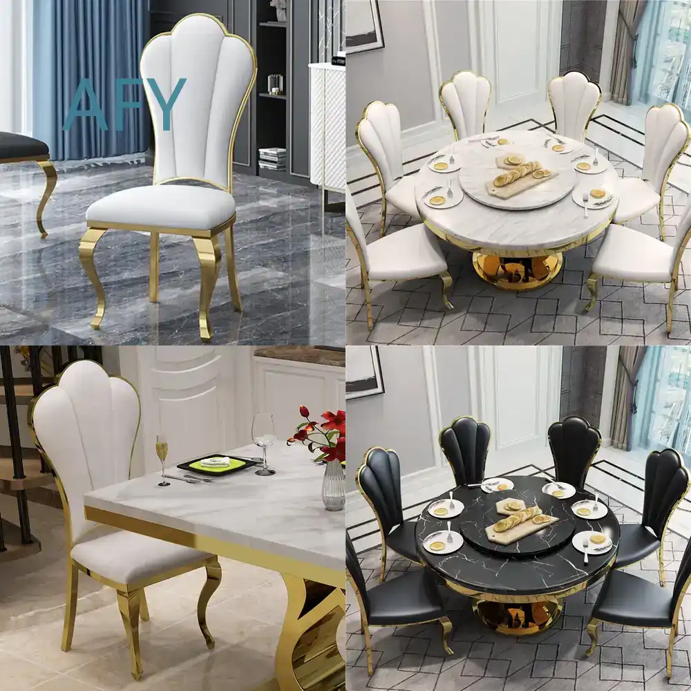 Home Office Of Ikea - كرسي طعام عصري بسيط من الفولاذ