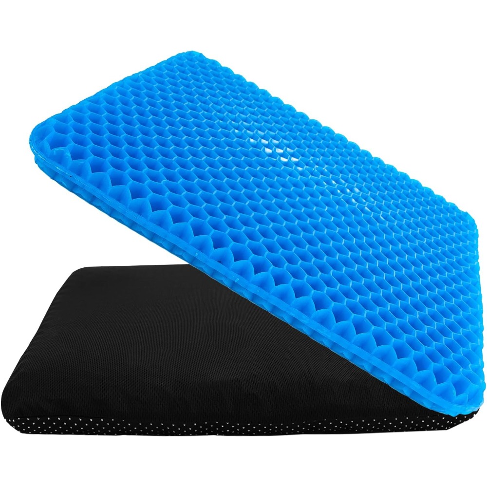Mesh Back Cushion - وسادة جل سميكة للغاية بتصميم خلية