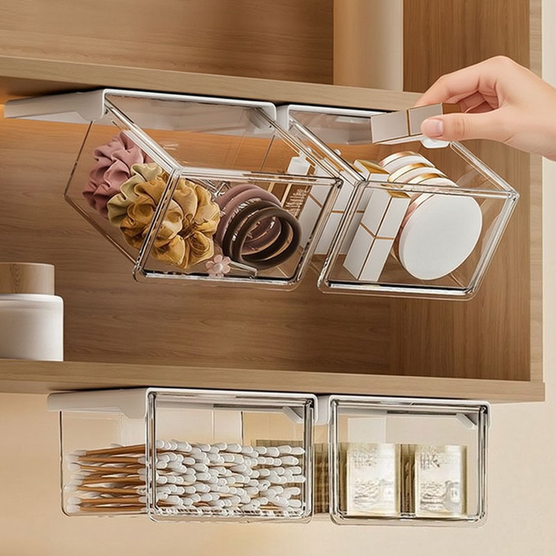 Home Office Desk With Drawers - صندوق تخزين مستحضرات التجميل المعلق تحت