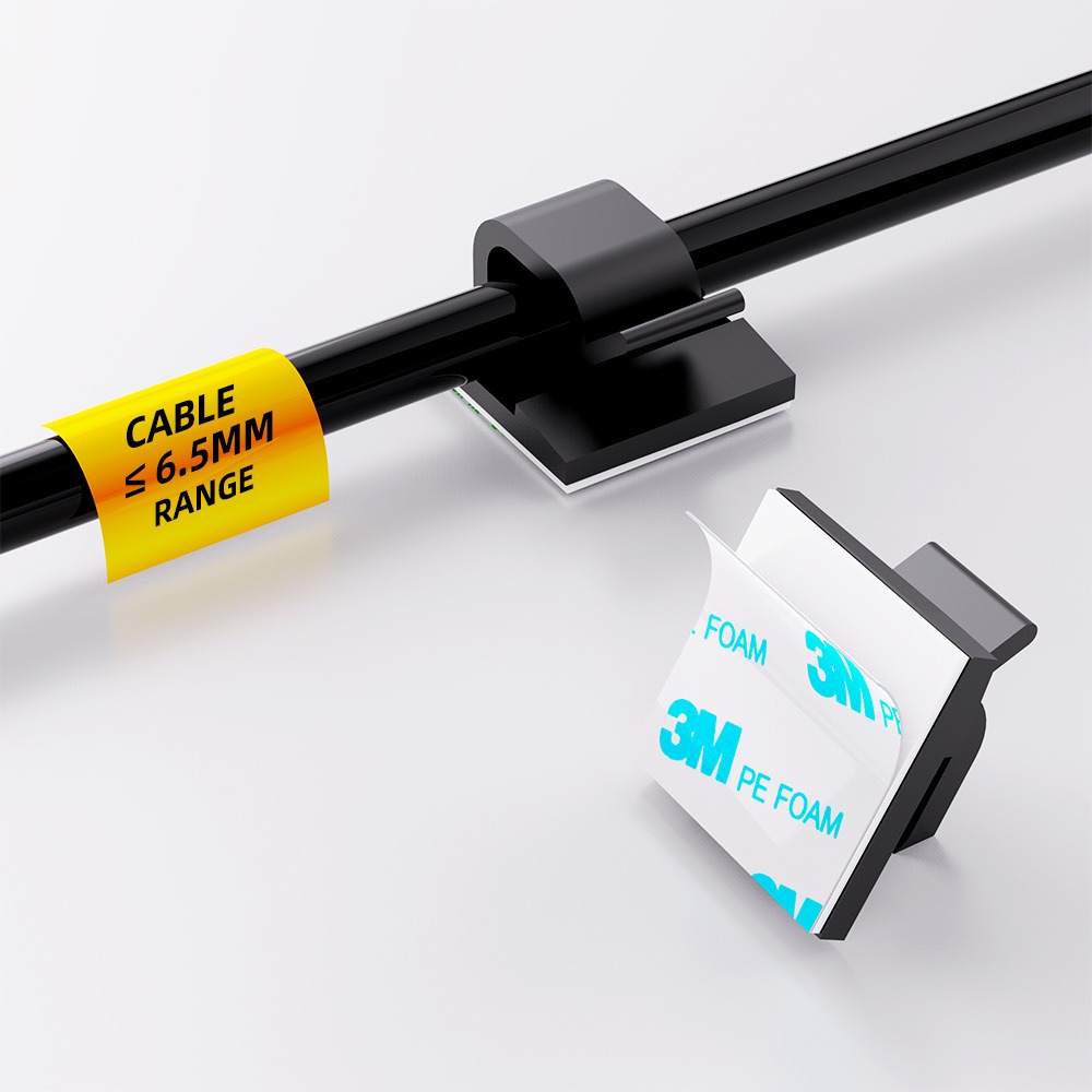 مشبك كابلات بلاستيكي شفاف على  - مراجعة Cable Management Box وسعره