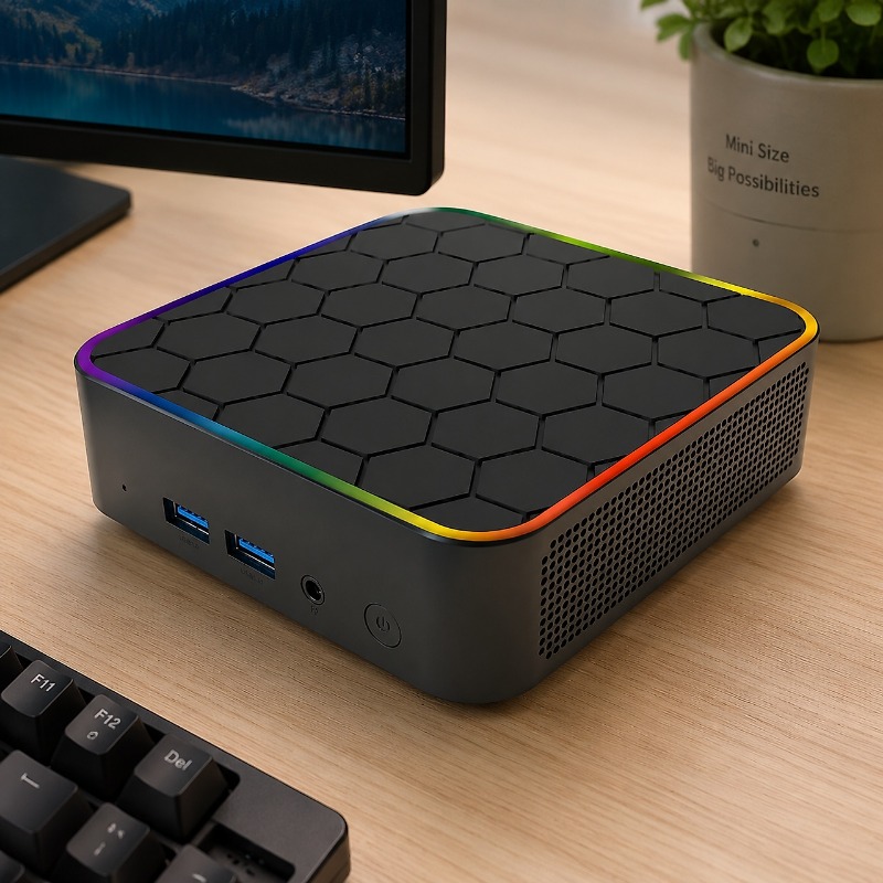جهاز كمبيوتر صغير Intel Core I - مراجعة Home Office Windows 11 وسعره