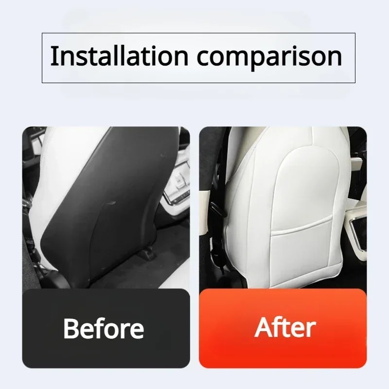 واقي ظهر المقعد ضد الركل لسيار - مراجعة Mesh Back Cushion وسعره