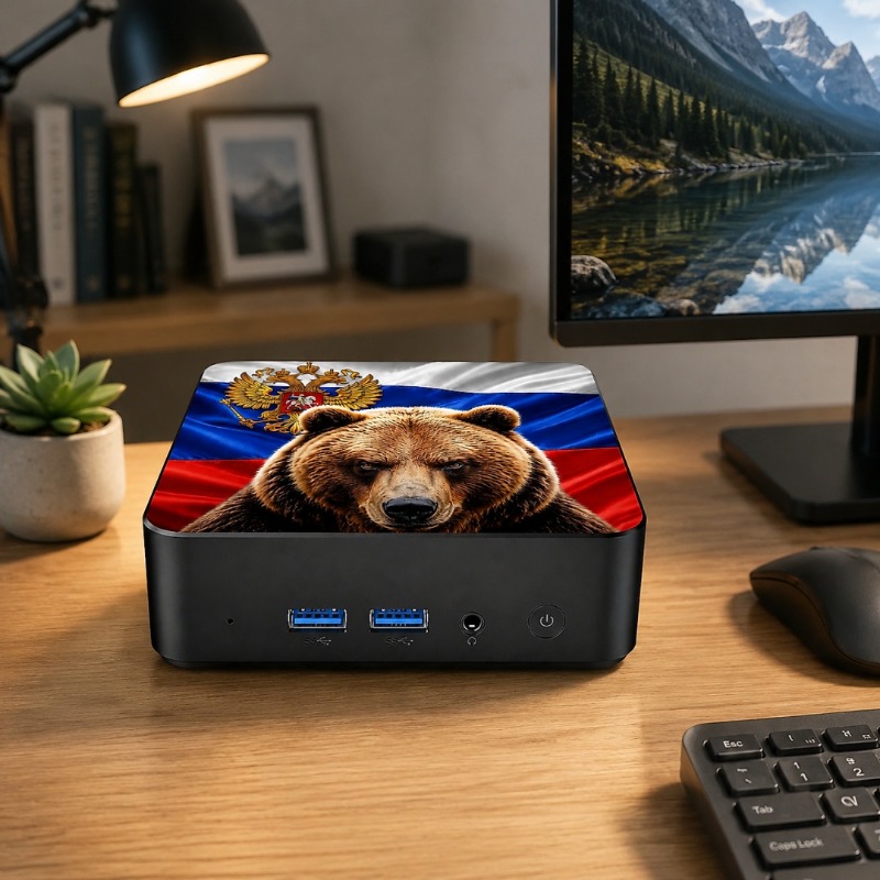 جهاز كمبيوتر مكتبي صغير من روس - مراجعة Home Office Windows 11 وسعره