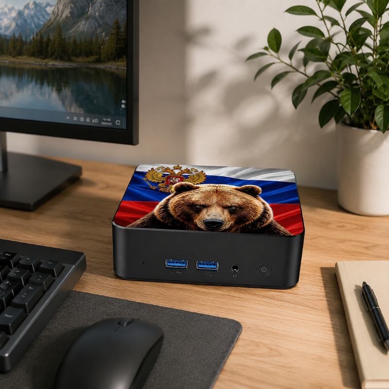 جهاز كمبيوتر مكتبي صغير من روس - مراجعة Home Office Windows 11 وسعره
