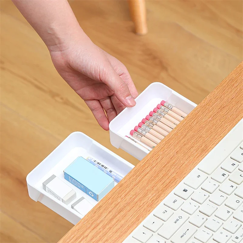 صندوق تخزين مخفي ذاتي اللصق، د - مراجعة Home Office Desk With Drawers وسعره