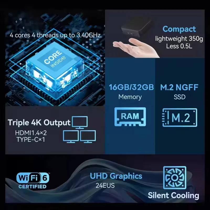 كمبيوتر صغير إنتل كور I9-10980 - مراجعة Home Office Windows 11 وسعره