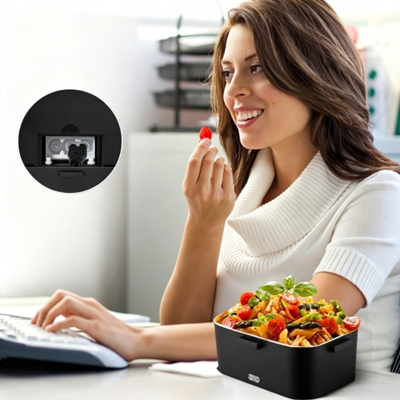 صندوق غداء كهربائي مُدفأ 110 ف - مراجعة Home Office Work وسعره