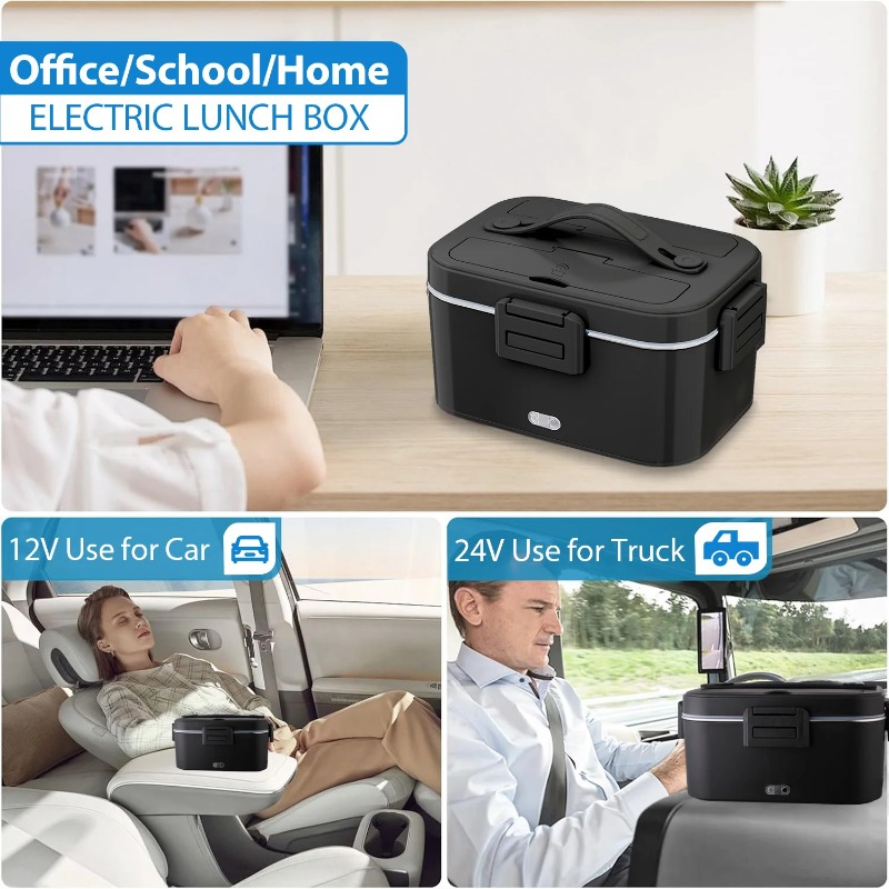 صندوق غداء كهربائي مُدفأ 110 ف - مراجعة Home Office Work وسعره