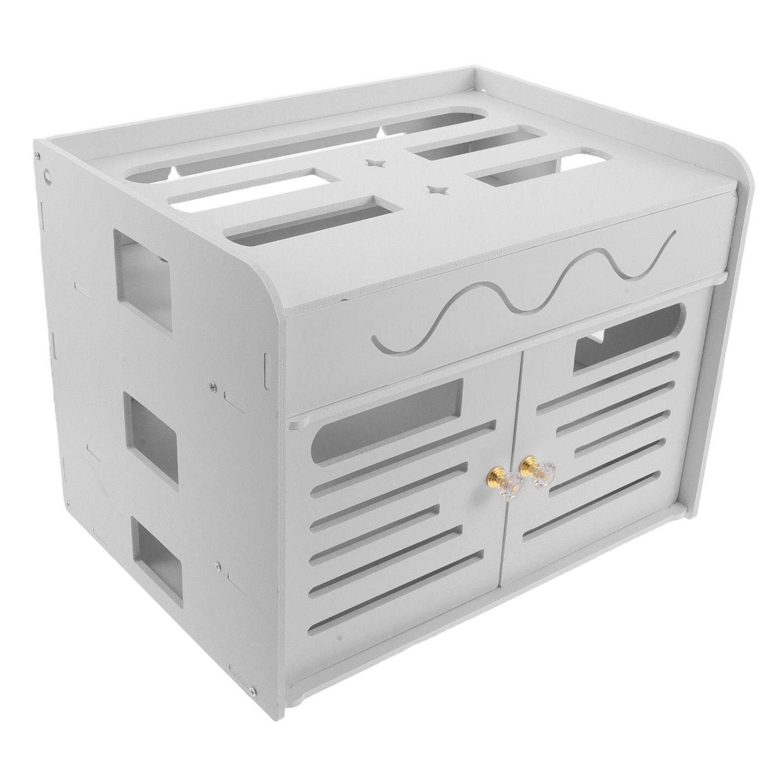 صندوق تخزين لجهاز التوجيه اللا - مراجعة Cable Management Box وسعره