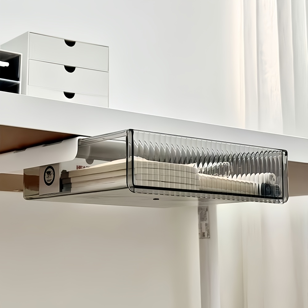 منظم أدراج شفاف يثبت تحت المكت - مراجعة Home Office Desk With Drawers وسعره
