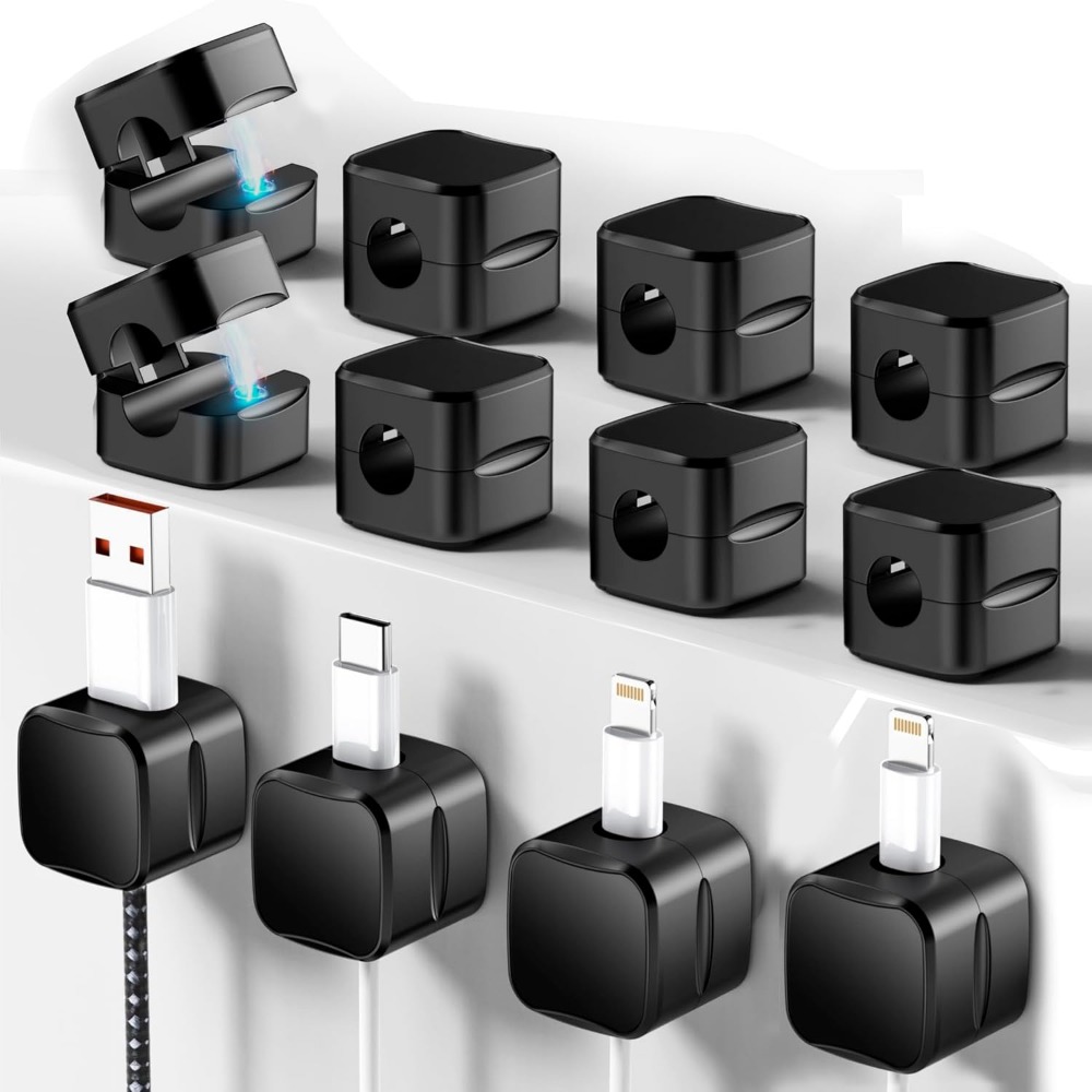 مشابك كابلات مغناطيسية لإدارة  - مراجعة Cable Management Box وسعره