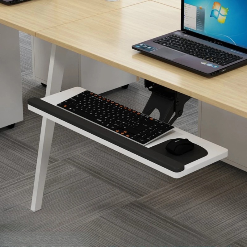 درج لوحة مفاتيح منزلق تحت المك - مراجعة Home Office Desk With Drawers وسعره