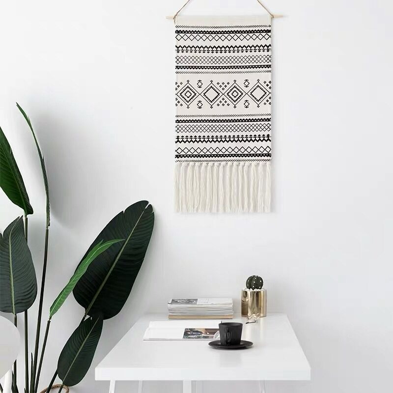 البوهيمي مكرامية المنسوجة الجد - مراجعة Home Office Background وسعره
