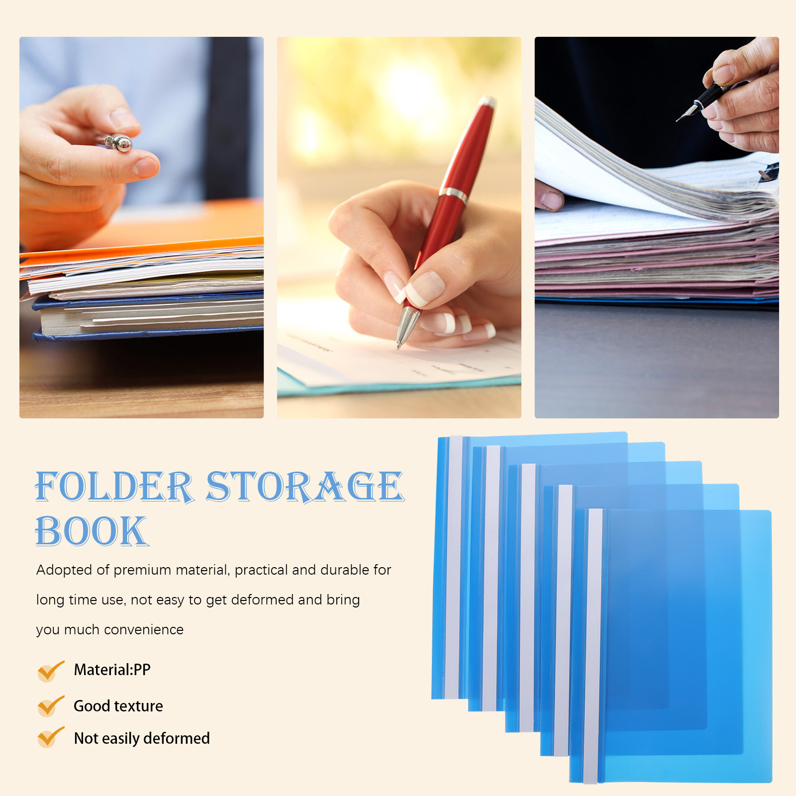 15 قطعة من ملفات المستندات A4  - مراجعة Home Office Travel Document وسعره