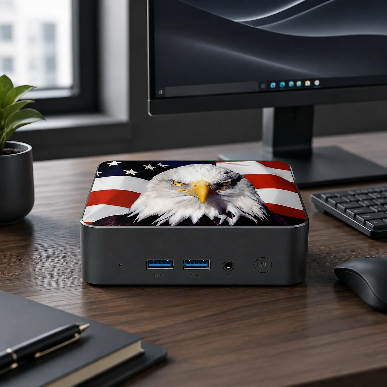 كمبيوتر مكتبي صغير جديد 2026 ب - مراجعة Home Office Windows 11 وسعره