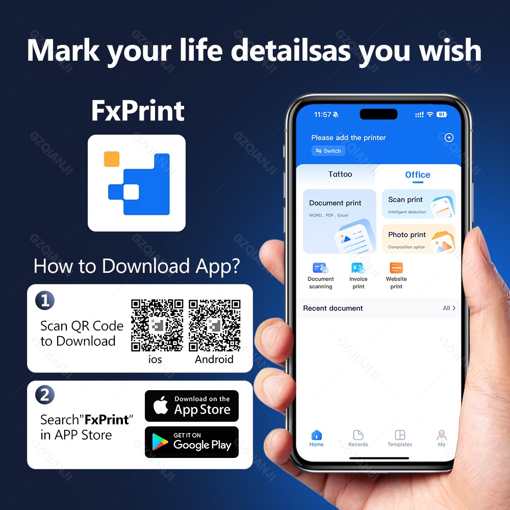 طابعة حرارية محمولة مقاس A4 تع - مراجعة Home Office Travel Document وسعره