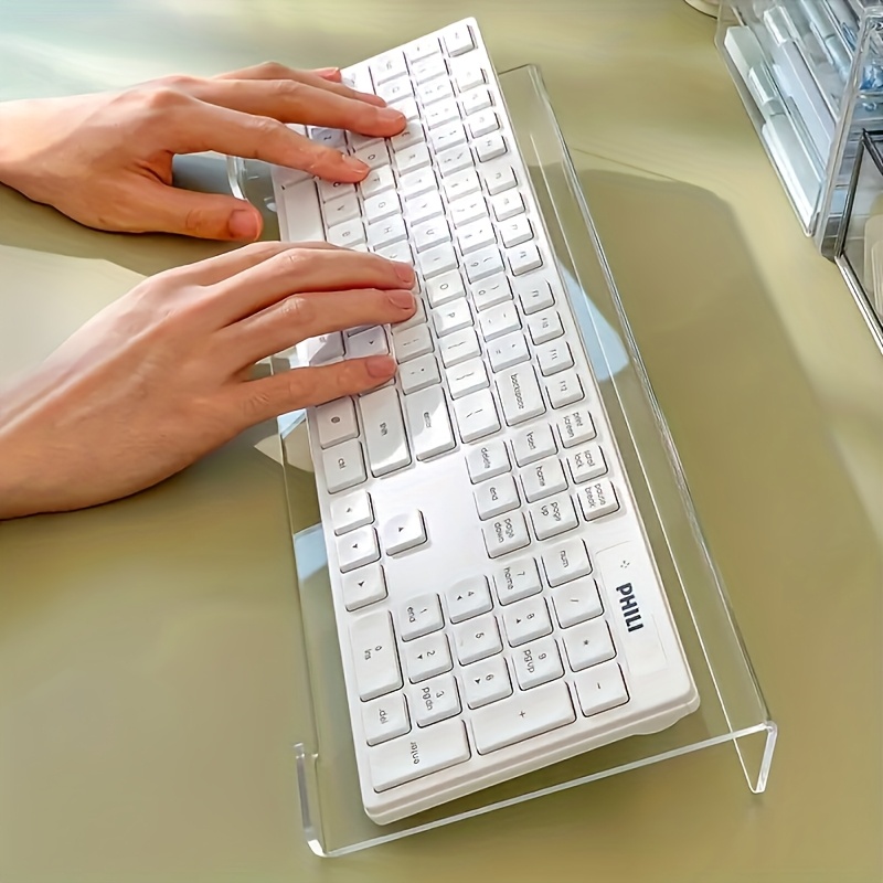 حامل لوحة مفاتيح أكريليك، منظم - مراجعة Home Office Keyboard وسعره