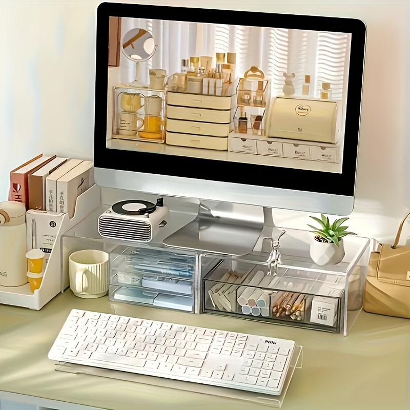 حامل لوحة مفاتيح أكريليك، منظم - مراجعة Home Office Keyboard وسعره