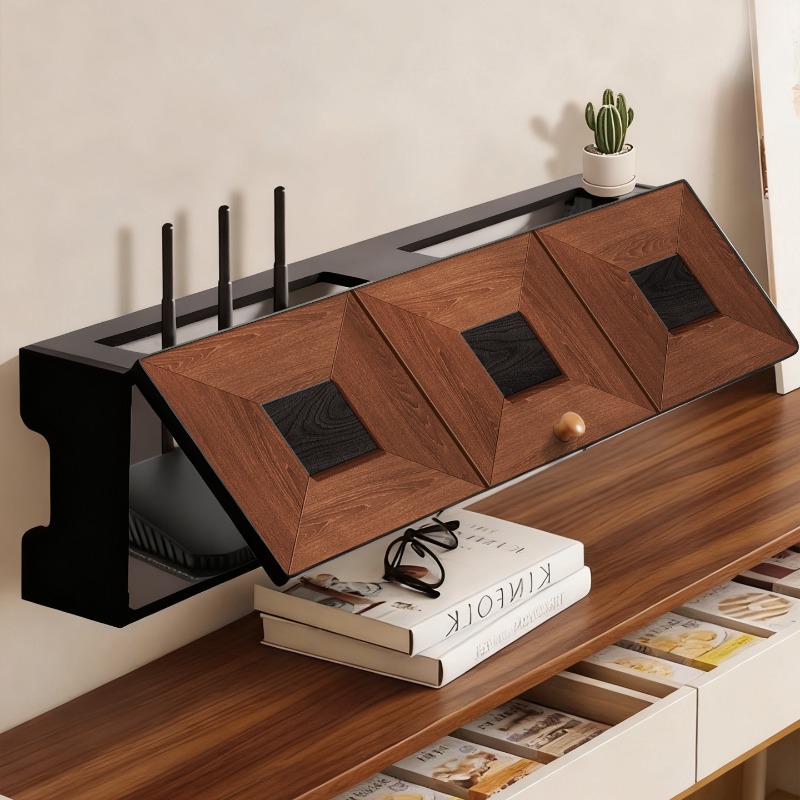 صندوق منظم راوتر واي فاي مع حا - مراجعة Cable Management Box وسعره
