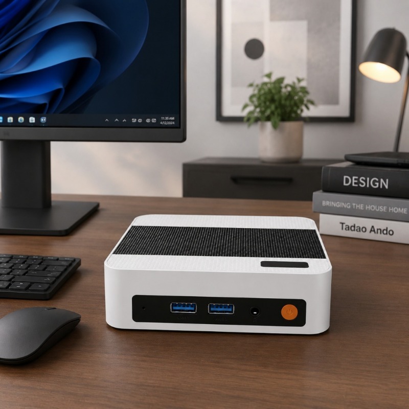كمبيوتر مكتبي صغير ملون من إنت - مراجعة Home Office Windows 11 وسعره