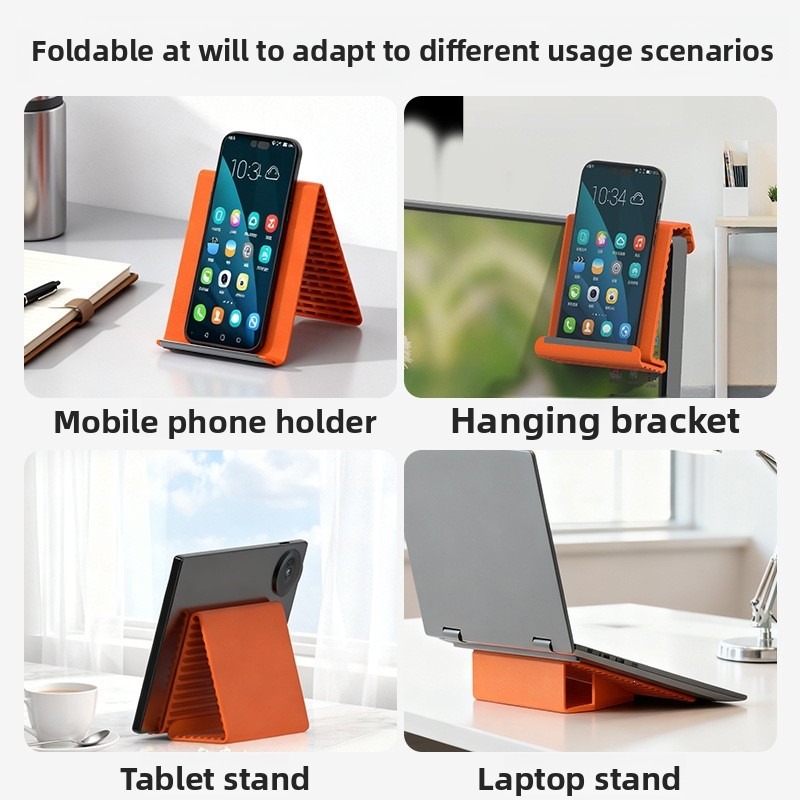 حامل مكتبي عالمي قابل للطي من  - مراجعة Laptop Stand Foldable وسعره
