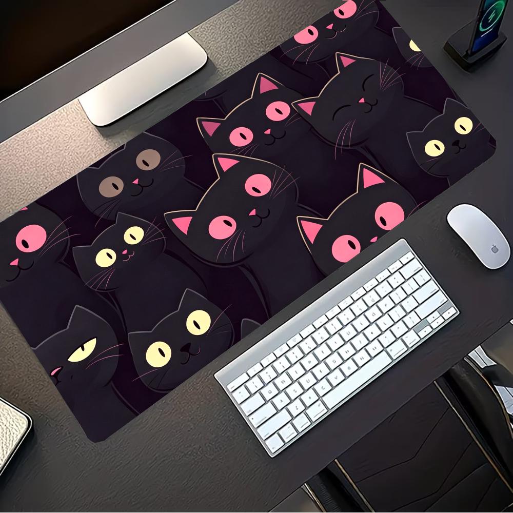 سجادة ماوس كبيرة بتصميم قطة سو - مراجعة Home Office Keyboard وسعره