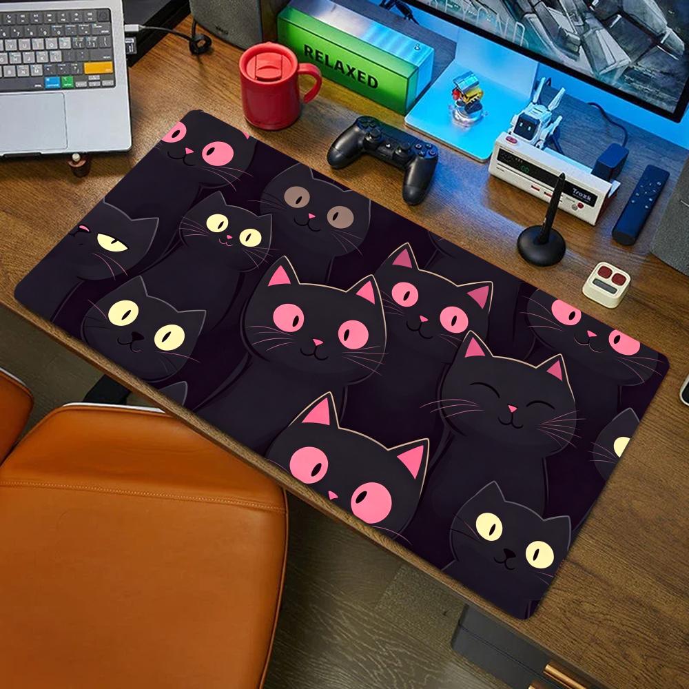 سجادة ماوس كبيرة بتصميم قطة سو - مراجعة Home Office Keyboard وسعره