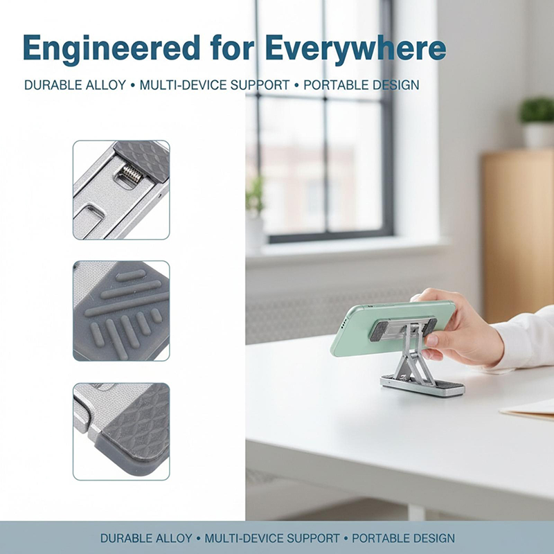 حامل كمبيوتر محمول من سبائك ال - مراجعة Laptop Stand Foldable وسعره