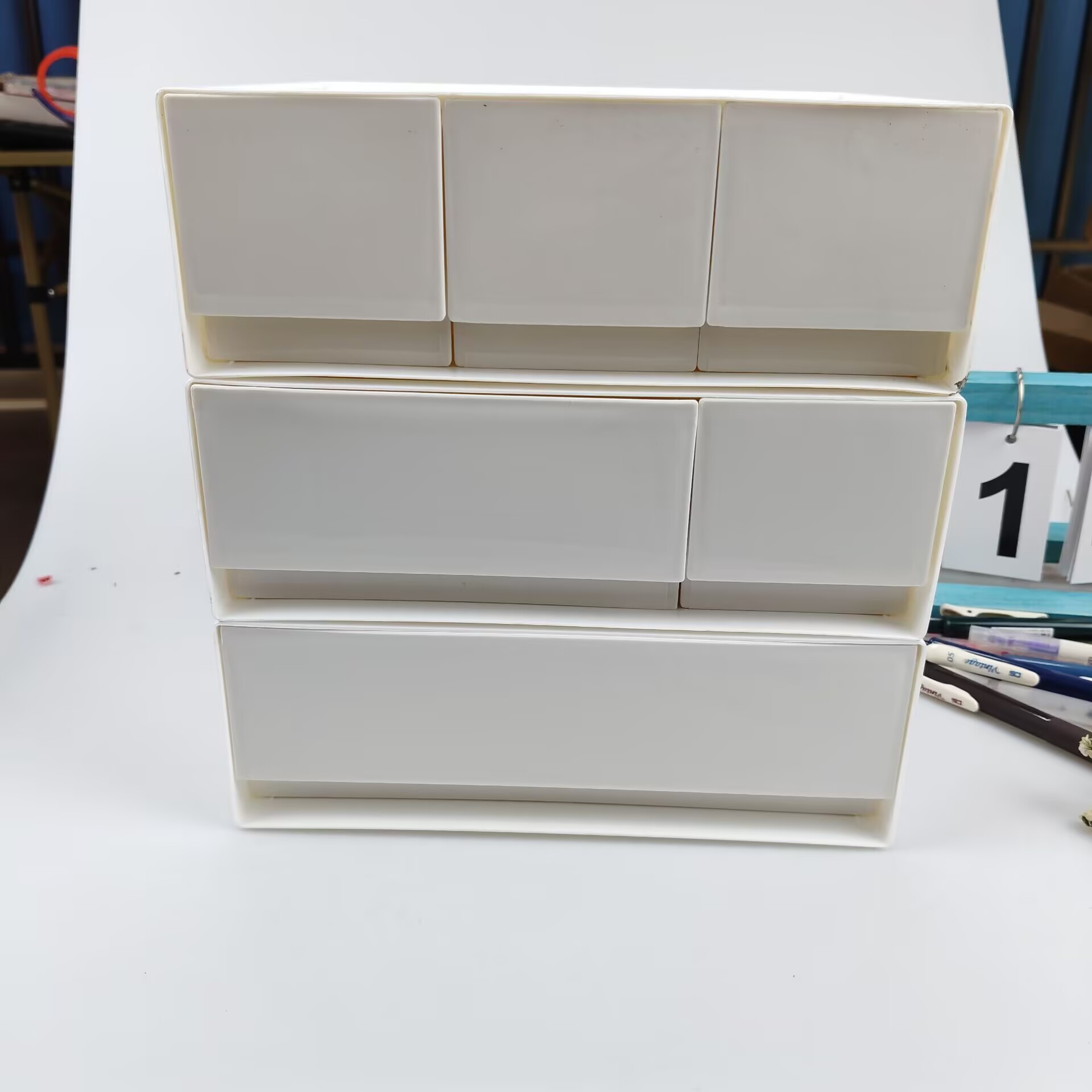 صندوق تخزين سطح المكتب، درج، ر - مراجعة Home Office Desk With Drawers وسعره
