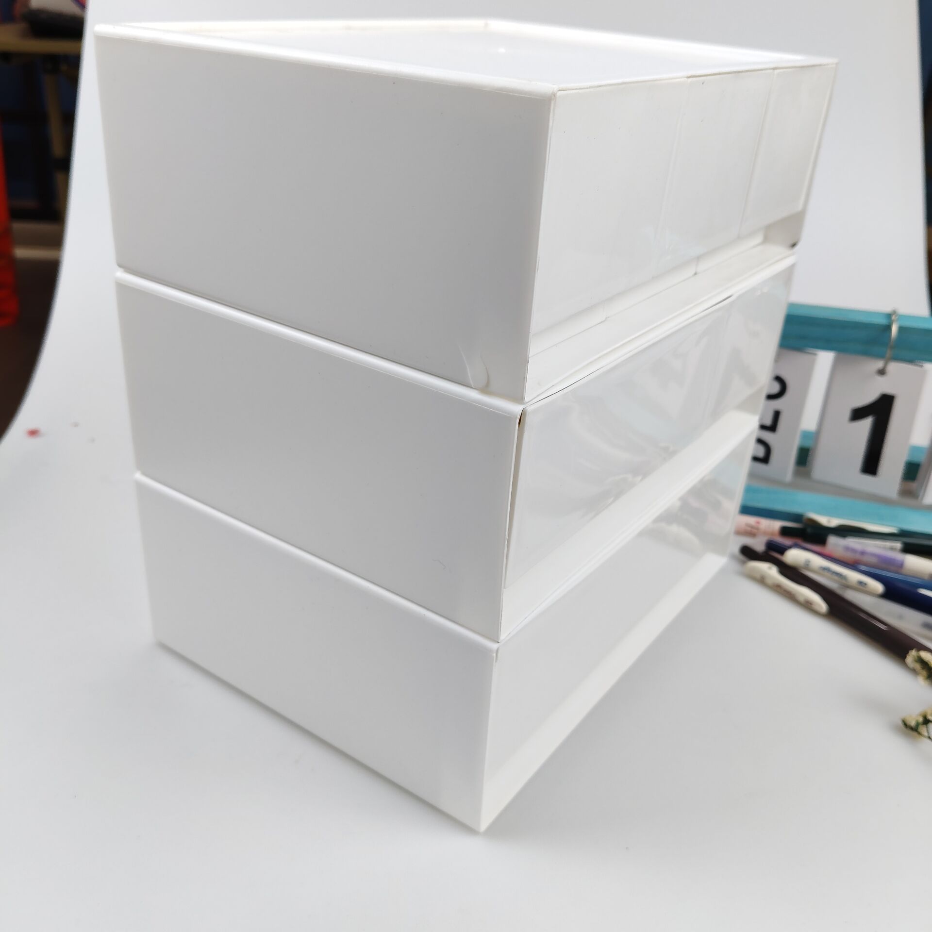 صندوق تخزين سطح المكتب، درج، ر - مراجعة Home Office Desk With Drawers وسعره