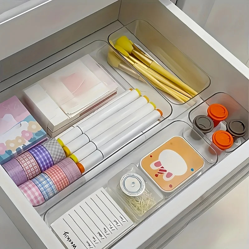 صندوق تخزين مستحضرات التجميل و - مراجعة Home Office Desk With Drawers وسعره