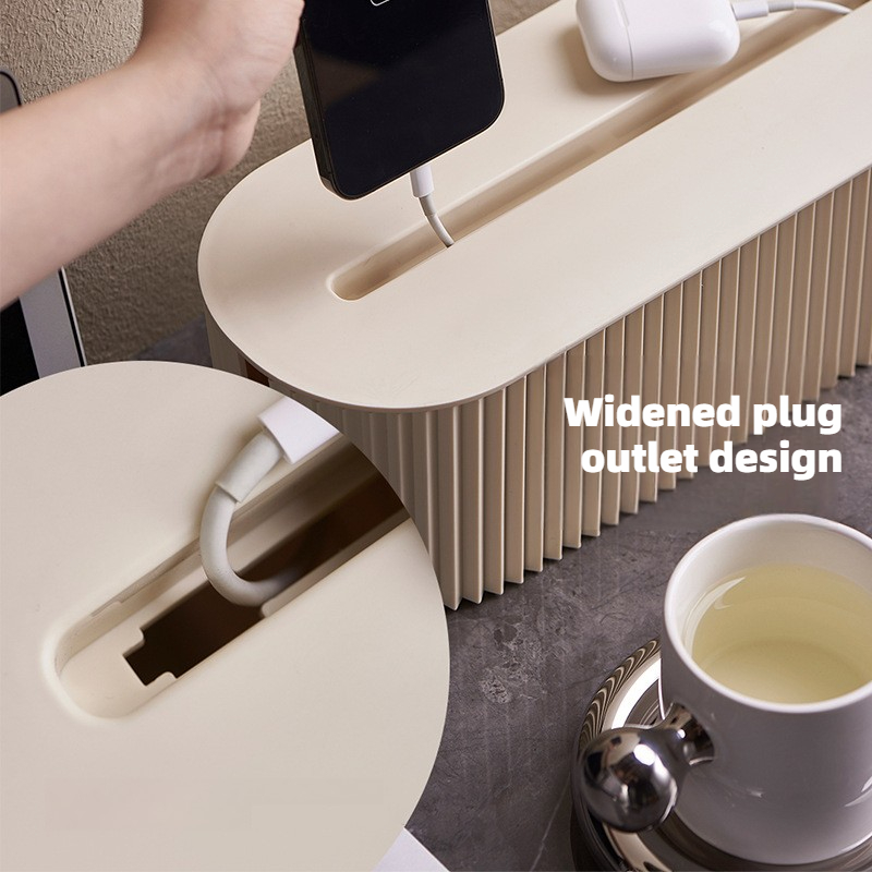 صندوق تنظيم الكابلات - لإخفاء  - مراجعة Cable Management Box وسعره