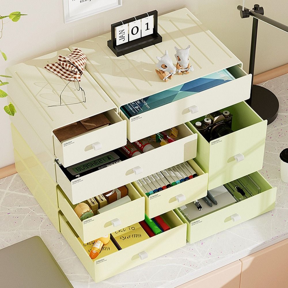 درج منظم مكتبي ملون قابل للتكد - مراجعة Home Office Desk With Drawers وسعره
