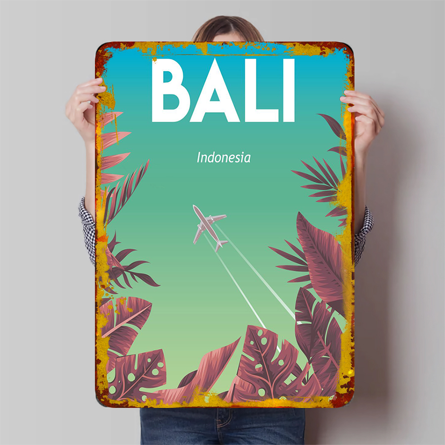 بالي اندونيسيا مشهد معدني جدار - مراجعة Home Office Bali وسعره