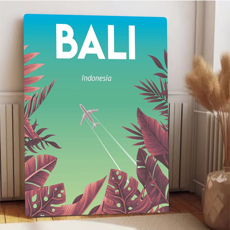 بالي اندونيسيا مشهد معدني جدار - مراجعة Home Office Bali وسعره