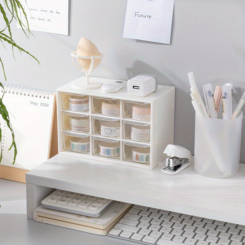 صندوق تنظيم إبداعي بـ 9 أقسام، - مراجعة Home Office Desk With Drawers وسعره