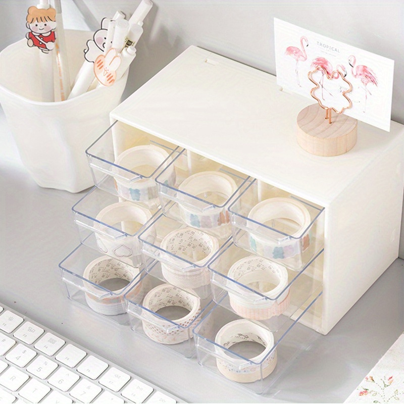صندوق تنظيم إبداعي بـ 9 أقسام، - مراجعة Home Office Desk With Drawers وسعره