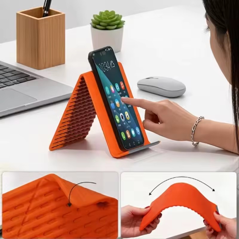 حامل هاتف محمول مرن من السيليك - مراجعة Laptop Stand Foldable وسعره